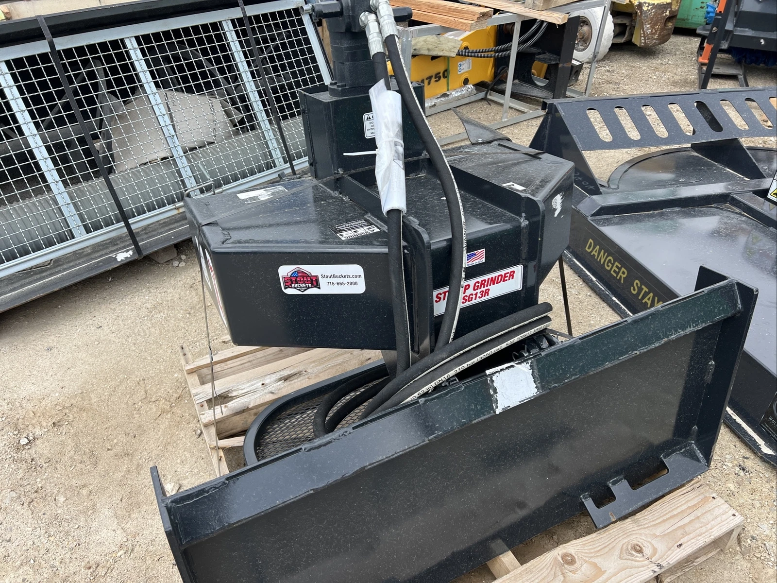 Stout Skid Steer Stump Grinder SG13R - Image 6