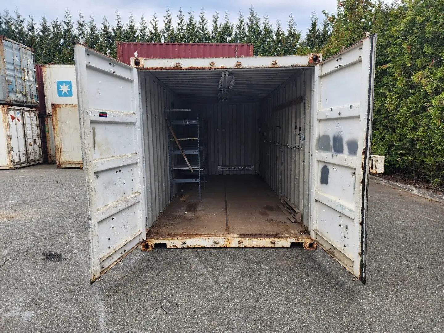 20 ft Container w/ Shelf, Electrical & Lighting - Image 6