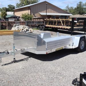 6.5x14.5 Aluminum Heavy Tilt Utility Trailer with Slingshot Package