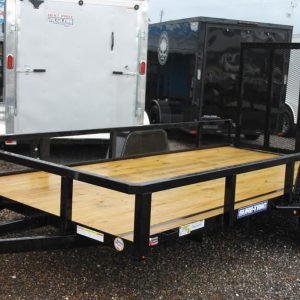 6x12 Utility Trailer with Powder Coated Frame