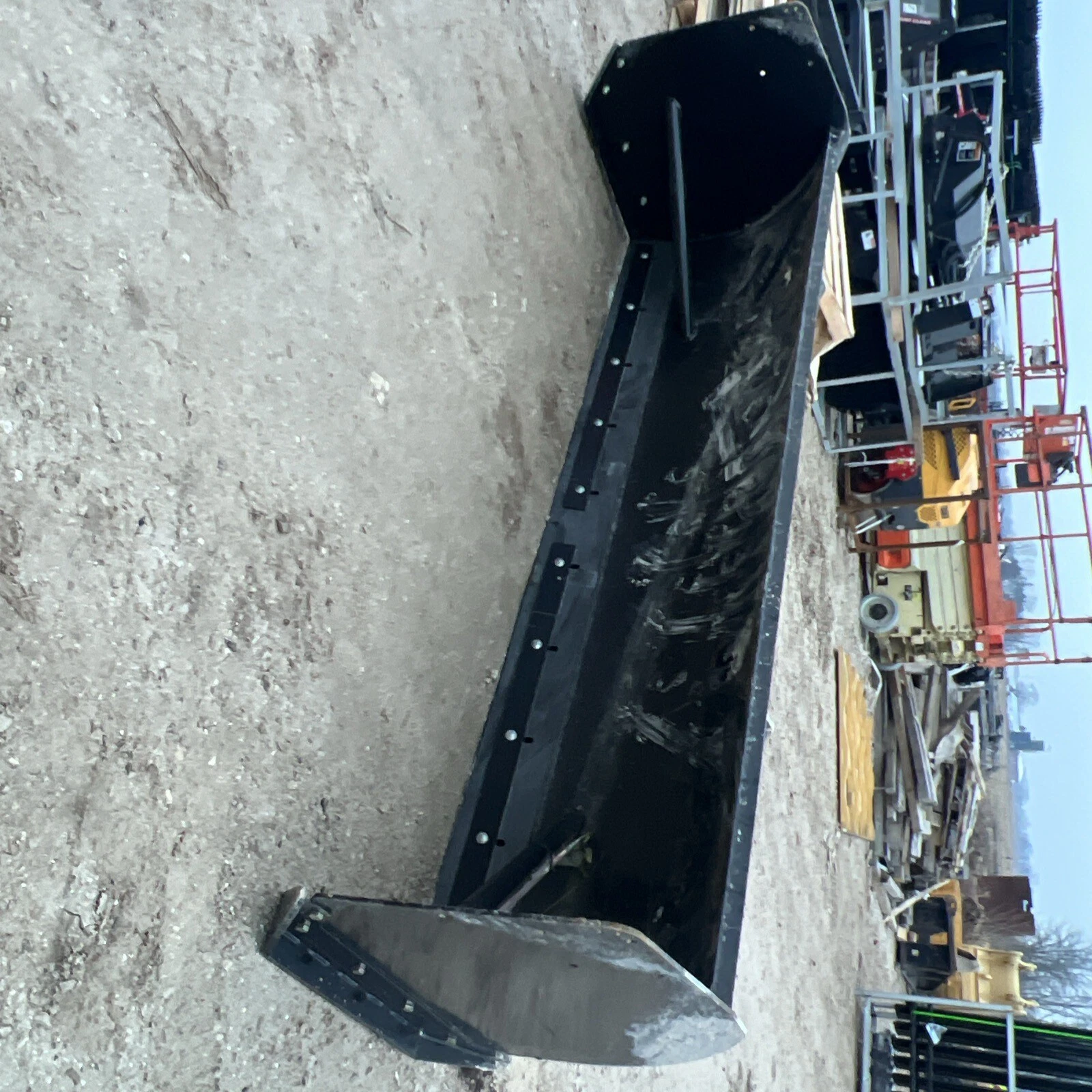 10 Foot Loader Backhoe Snow Pusher Blue Diamond 120180-50 - Image 7