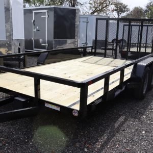 7x14 Black Tube Top Utility