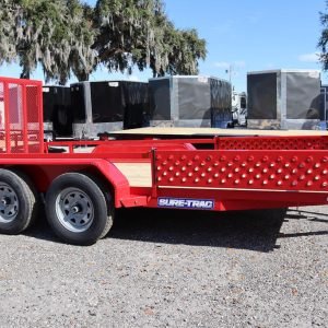 7x14 Tube Top ATV Tandem Axle