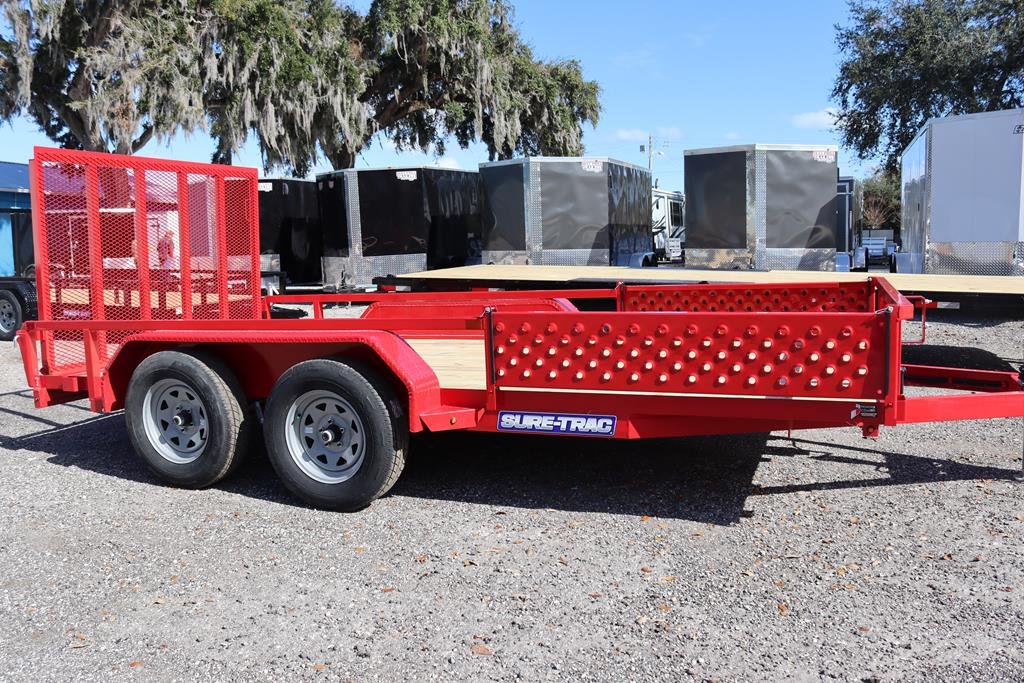 7x14 Tube Top ATV Tandem Axle