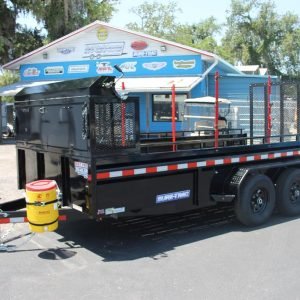 7x16 Steel High Side by Sure Trac Trailers