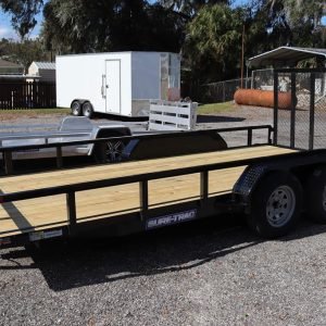 7x16 Tube Top Utility with Ramp