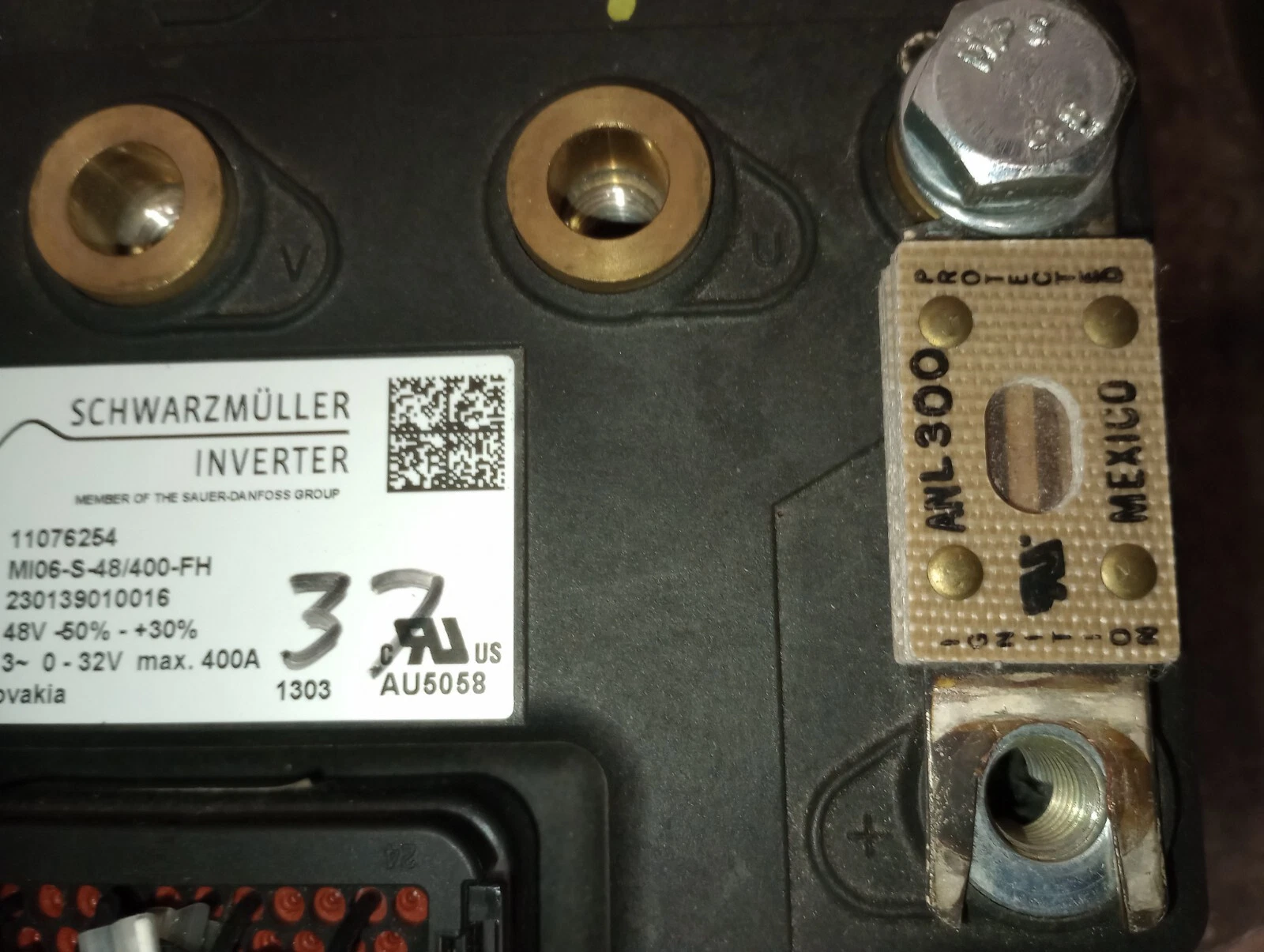 Schwarzmuller Inverter 11076254 Mll06-S-48/400-FH Input 48v Output 32V Max 400A - Image 8