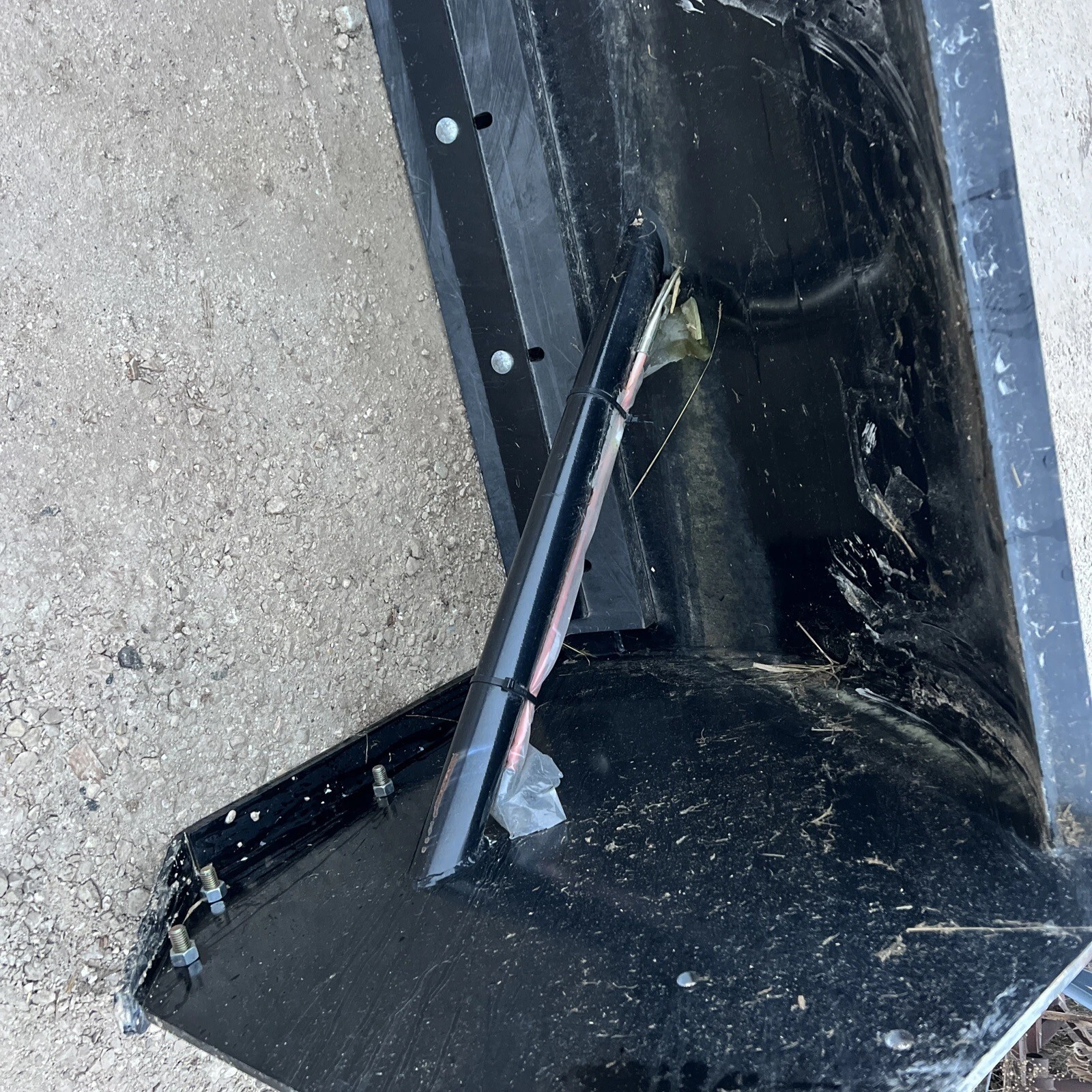 10 Foot Loader Backhoe Snow Pusher Blue Diamond 120180-50 - Image 9