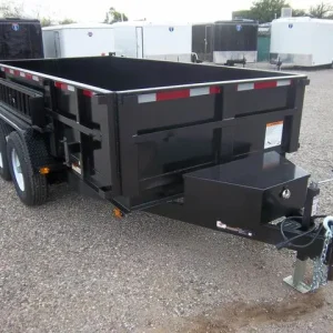 6 X 12 Carry-On Patriot Dump 12K Trailer