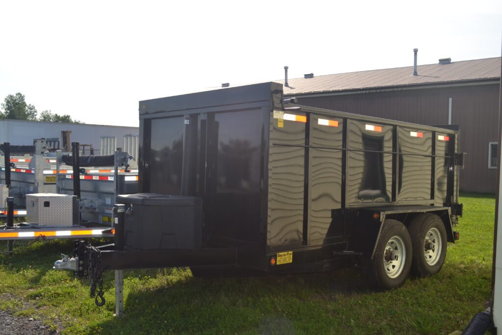 203 Competition Trailers 6×12 7 Ton Dump – High Sides