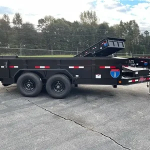 7 X 14 Interstate Bumper Pull Dump Trailer