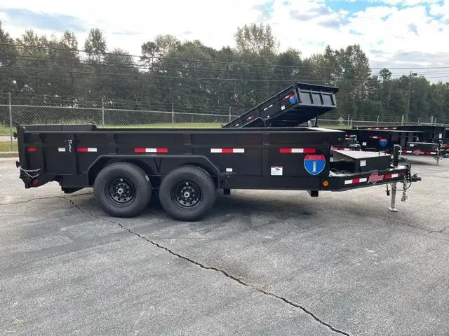 7 X 14 Interstate Bumper Pull Dump Trailer
