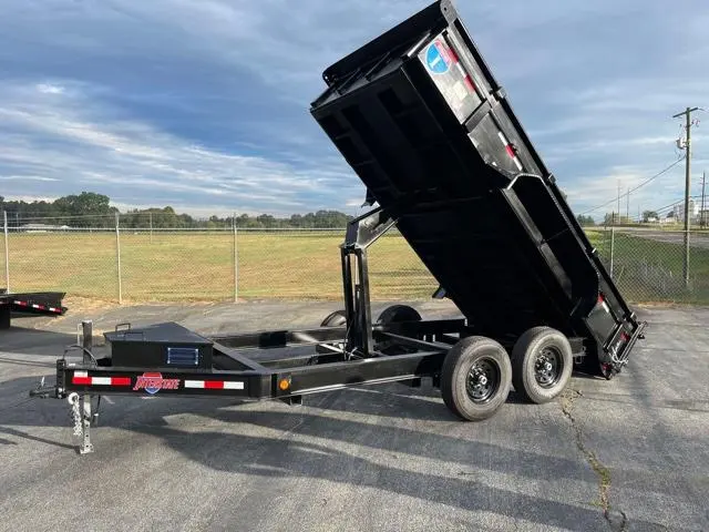 7 X 14 Interstate Bumper Pull Dump Trailer - Image 5