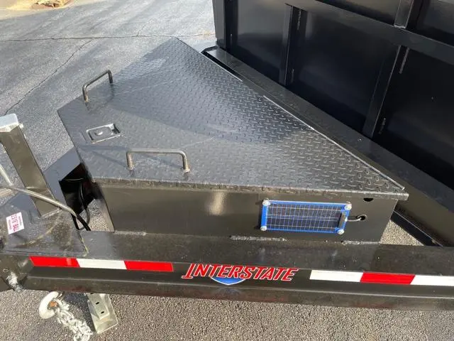 7 X 14 Interstate Bumper Pull Dump Trailer - Image 3