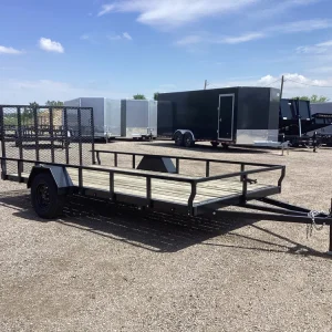 7 x 14 Utility Trailer Torsion Axle by Paraiso (PG-113) — HIGH PLAINS TRAILERS