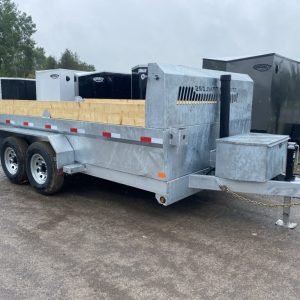 202 Triumph 14′ 7T Galvanized Dump