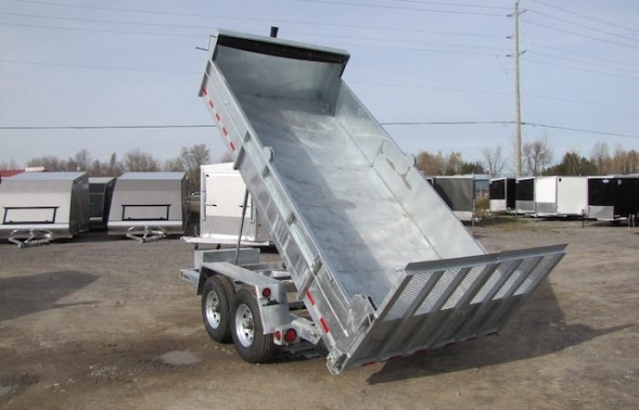2023 Advantage 7 Ton 14FT Galvanized Dump Trailer - Image 4