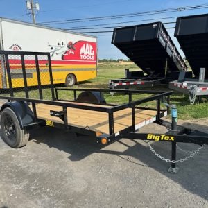 Big Tex 5 x 10 Landscape Utility Trailer - Rear Ramp Gate