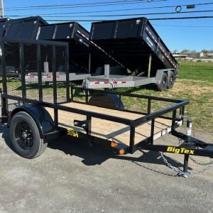 Big Tex 5 x 8 Landscape Utility Trailer - Rear Landscape Gate