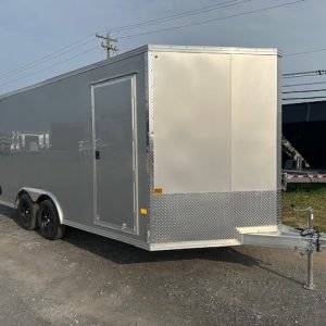 Cargo Pro 8.5 x 16 Aluminum V-Nose Enclosed Car Trailer - XLT