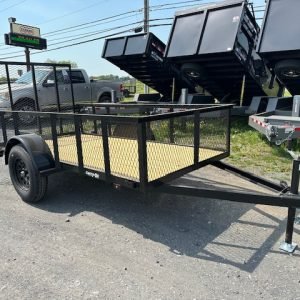 Carry-On 5 x 10 Landscape Utility Trailer - Mesh Sides
