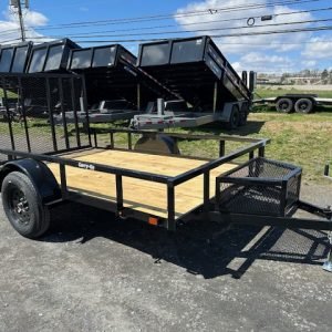 Carry-On 6 x 10 Landscape Utility Trailer - Mesh Toolbox