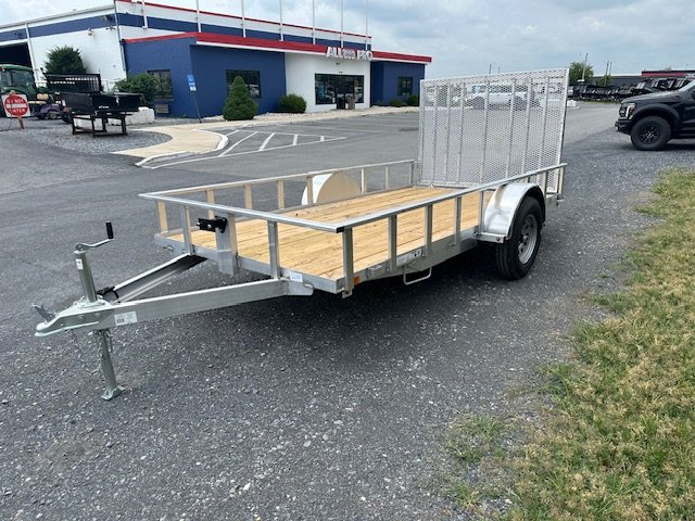 Carry-On 6 x 12 Aluminum Landscape Utility Trailer - Rear Mesh Gate