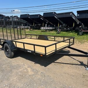Carry-On 6.4 x 12 Landscape Utility Trailer - 3K Low Sides