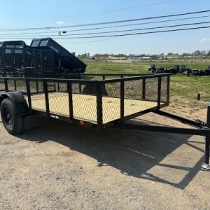 Carry-On 6.4 x 12 Landscape Utility Trailer - 3K with High Mesh Sides