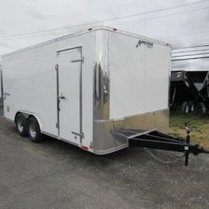 Homesteader 8.5 x 16 Enclosed Car Trailer - Extended Tongue