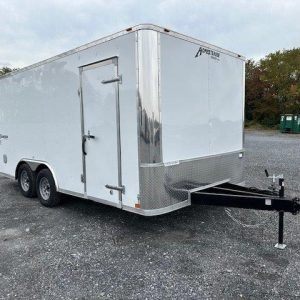 Homesteader 8.5 x 16 Enclosed Car Trailer - Ramp Door