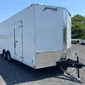 Homesteader 8.5 x 18 Enclosed Car Trailer - 6" Added Height