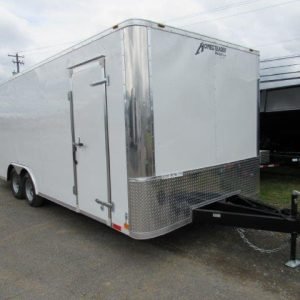 Homesteader 8.5 x 20 Enclosed Car Trailer - 7K Extended Tongue