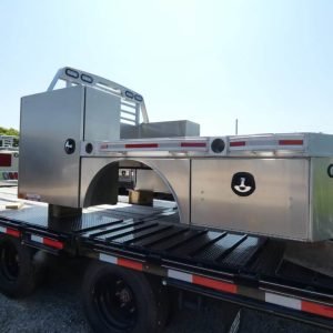 Martin SBV 98"x 112" Skirted Aluminum Flatbed Truck Bed Stock #241100 - Spencer Trailers