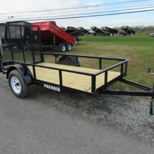 Premier 5 x 10 Landscape Utility Trailer - Rear Ramp Gate