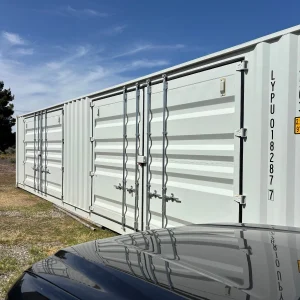 40' HIGH CUBE SHIPPING CONTAINER MULTI DOOR WITH DOOR LOCK BOXES