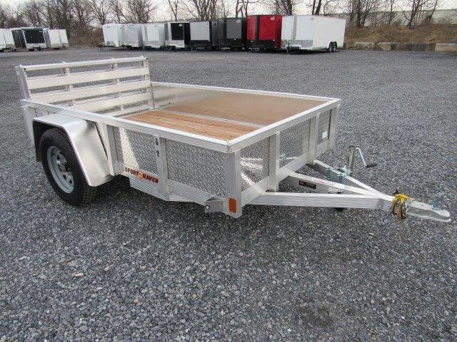 Sport Haven 5×8 Aluminum Utility Trailer - ATP Sides