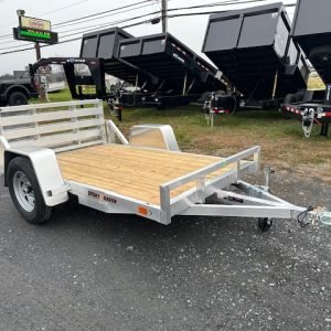 Sport Haven 5×8 Aluminum Utility Trailer - Wood Deck
