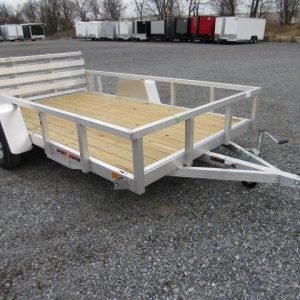 Sport Haven 6x10 Aluminum Utility Trailer - Bi-Fold Ramp