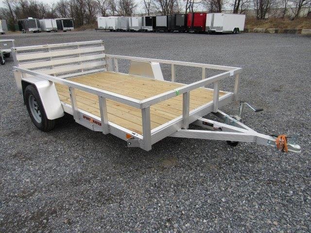 Sport Haven 6x10 Aluminum Utility Trailer - Bi-Fold Ramp