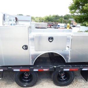 Zimmerman ADVG 94"x 114" Aluminum Service Body Stock #25B089 - Spencer Trailers