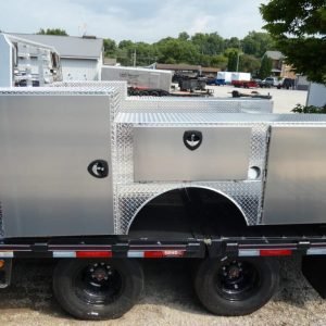 Zimmerman Ranch Master 94"x 114" Aluminum Truck Body Stock #25A301 - Spencer Trailers